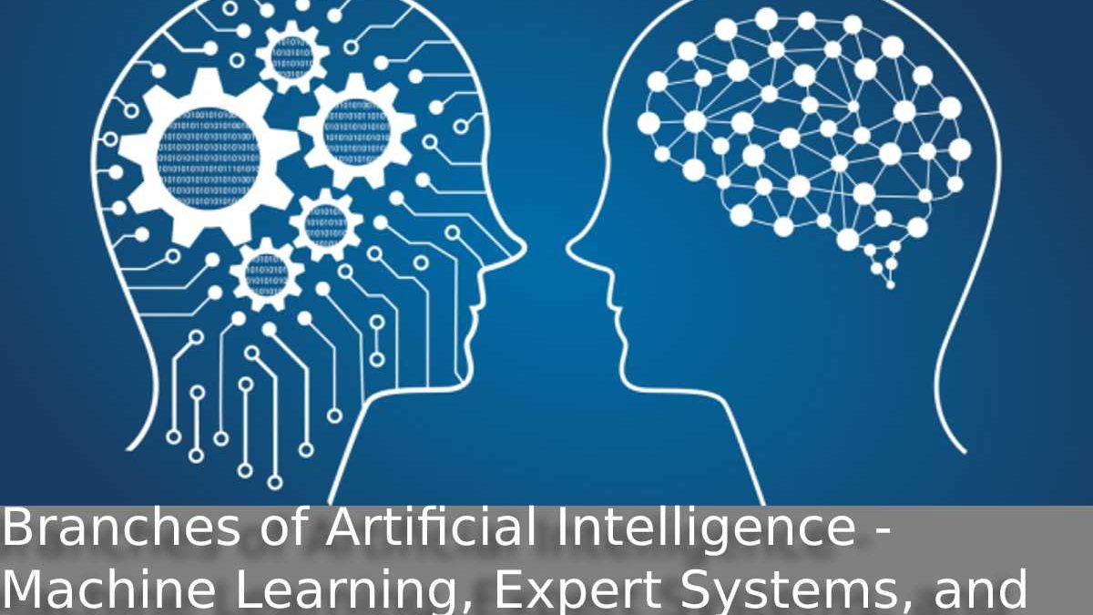 Branches of Artificial Intelligence – Machine Learning, Expert Systems, and More